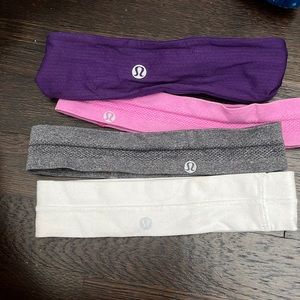 4 Lululemon headbands
